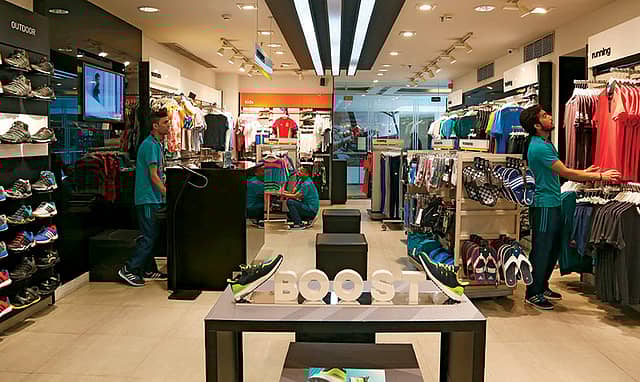 Adidas plans to open more than 250 stores over the next five years, with a goal of crossing 1,000 outlets by 2020. Adidas plans to open more than 250 stores over the next five years, with a goal of crossing 1,000 outlets by 2020.