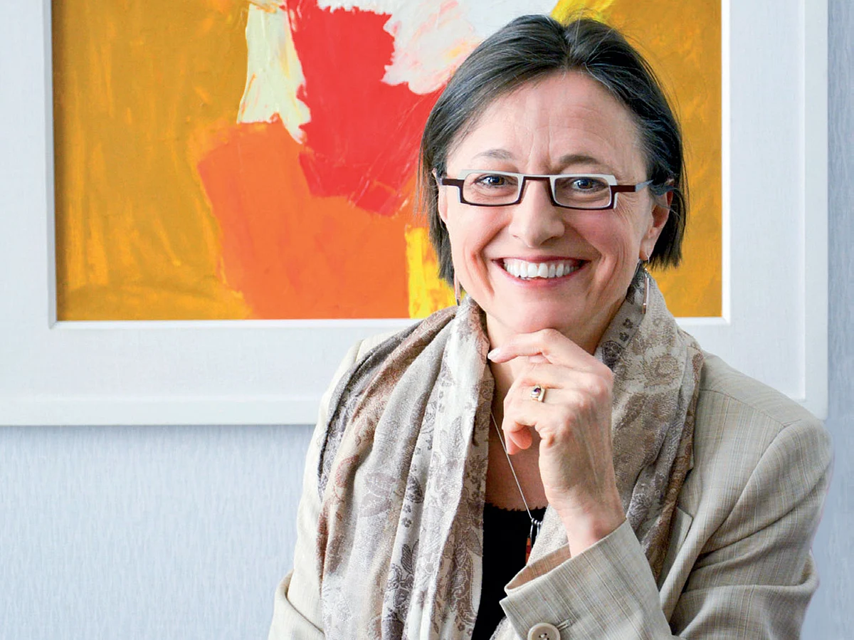 Sophie Vandebroek wants patients to take control of their health-care data in future.  