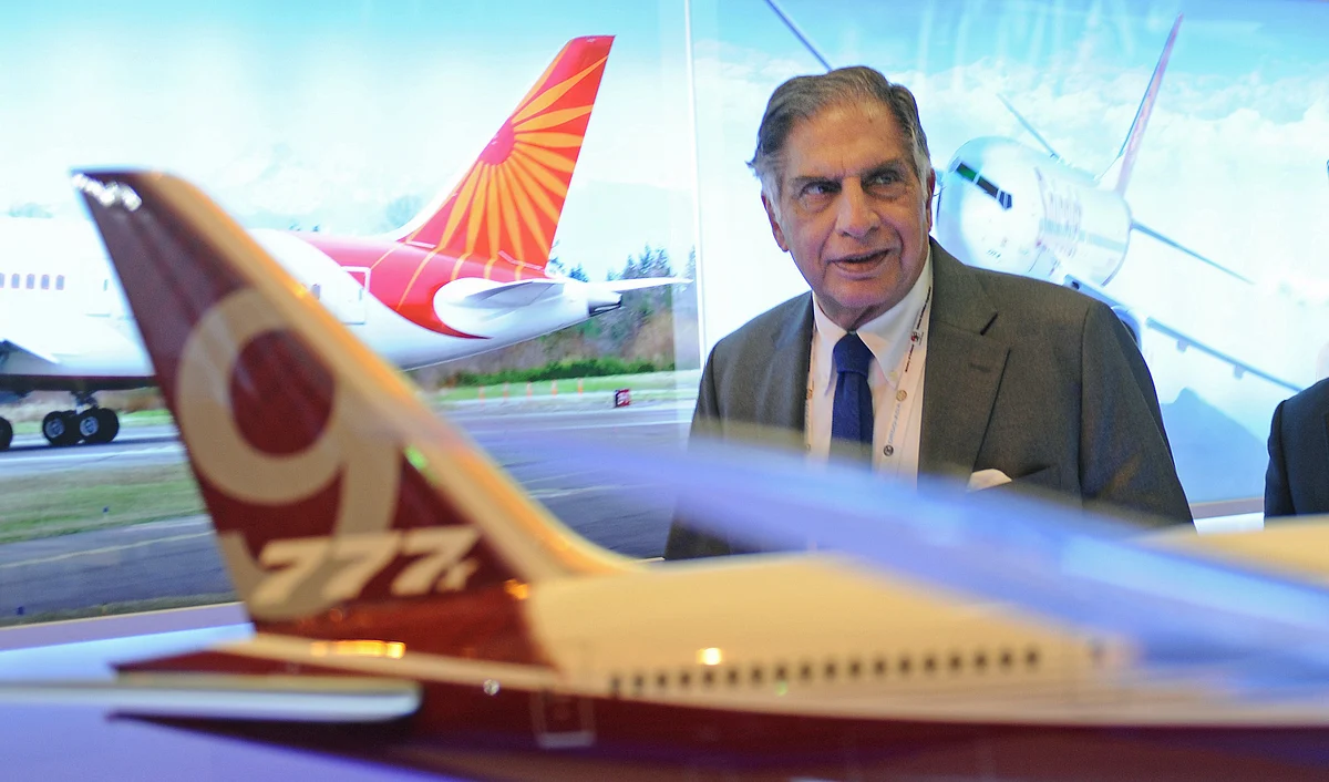 Ratan N. Tata, chairman emeritus of Tata Sons, has a passion for aviation—both personal and professional.