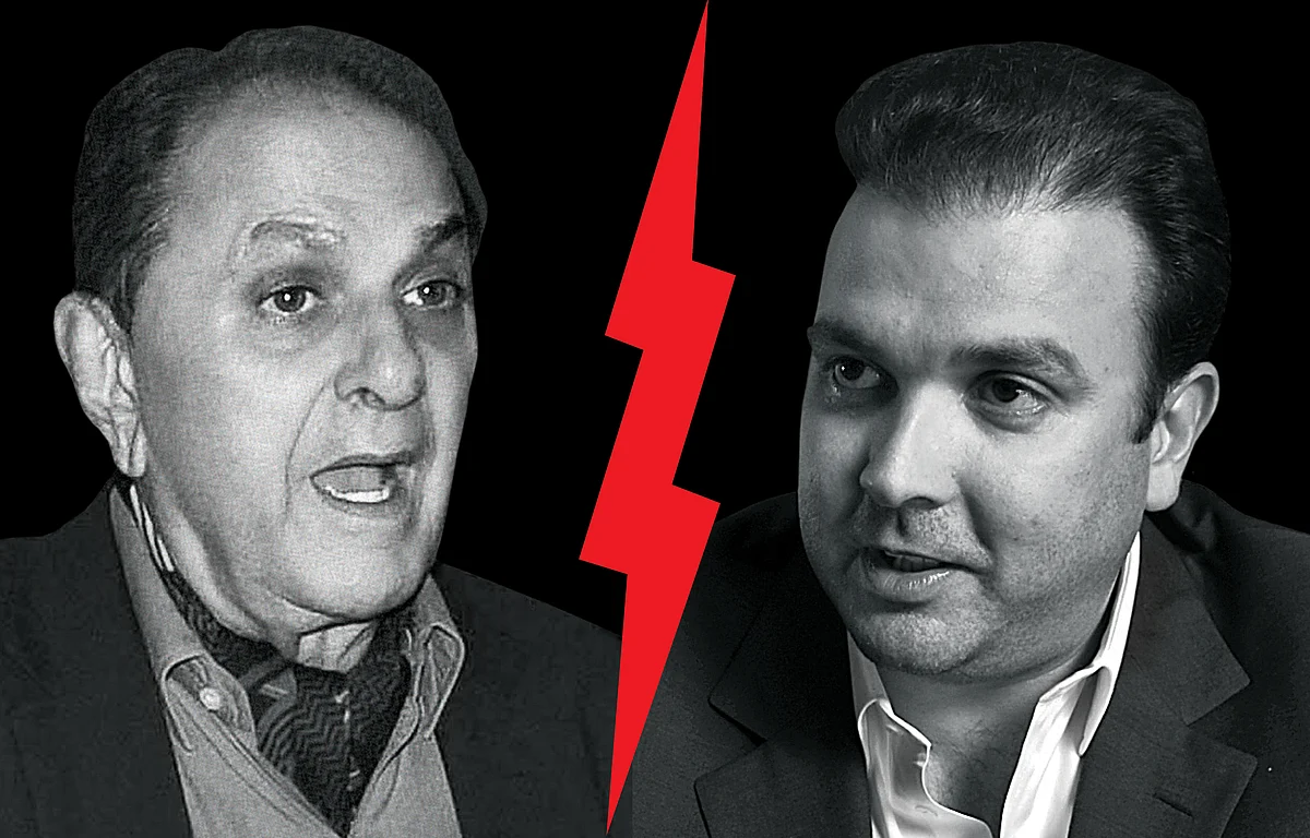 Nusli Wadia (left) & 
Jehangir Wadia