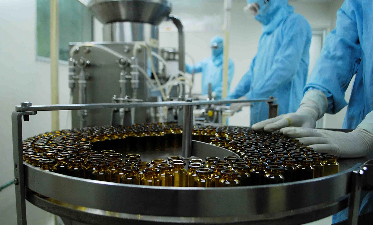 Glenmark Pharma shares hit an intraday low of ₹415.25 on the BSE