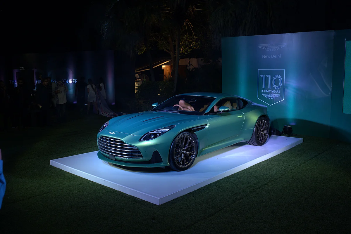 The company has launched Aston Martin DB12 at a starting price of ₹4.59 crore.