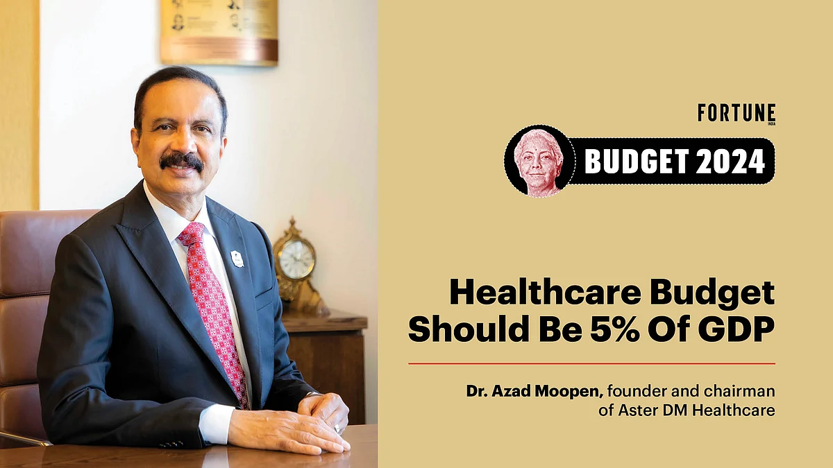 Azad Moopen, the founder and chairman of Aster DM Healthcare
