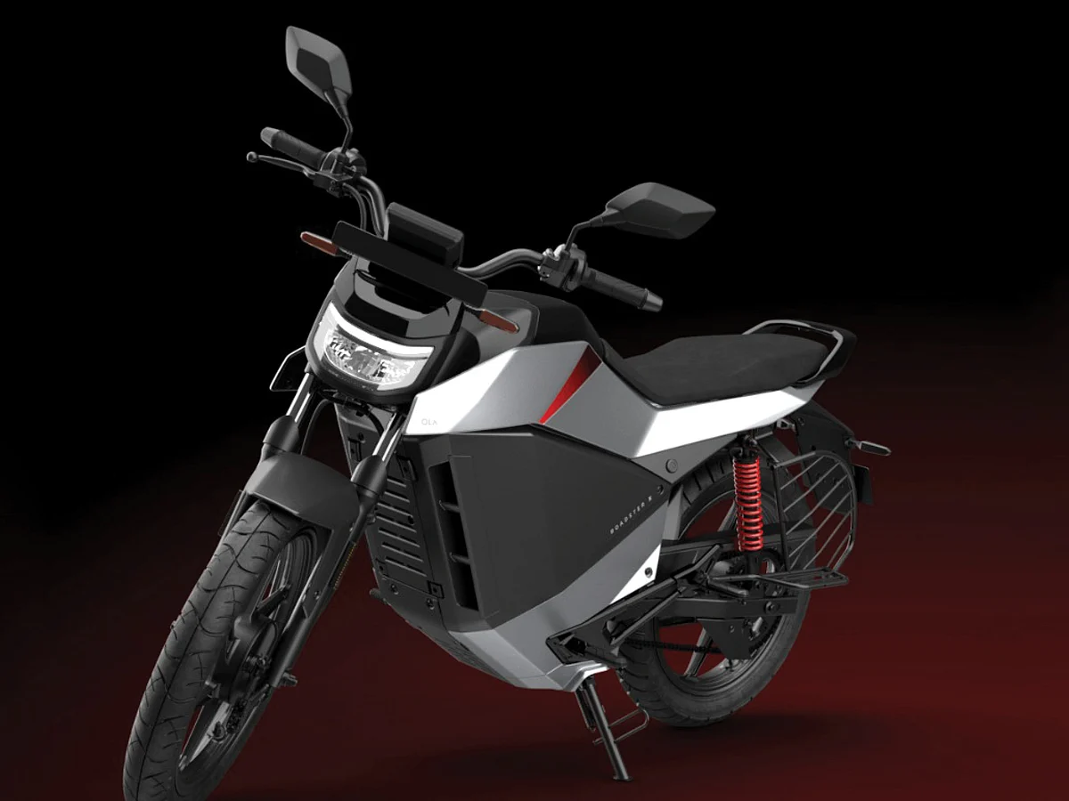 Ola Electric's Roadster X motorcycle.