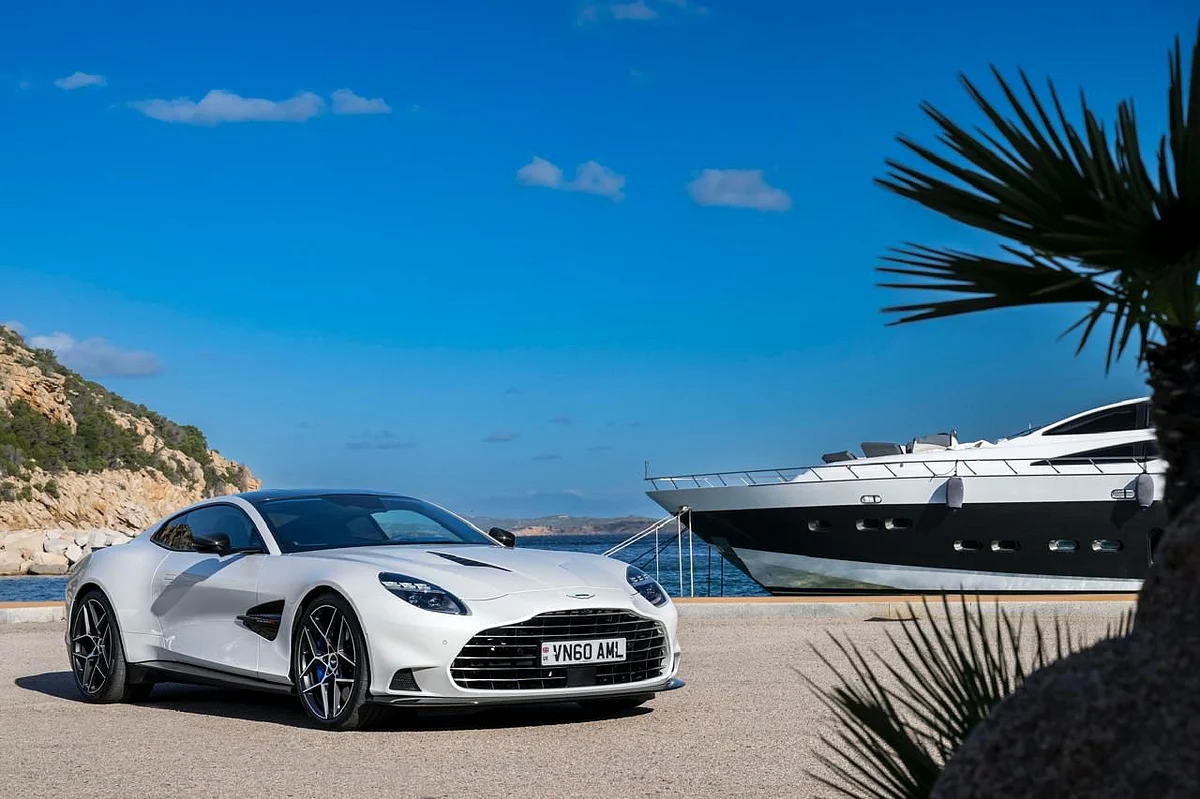 Aston Martin launches the new Vanquish in India.