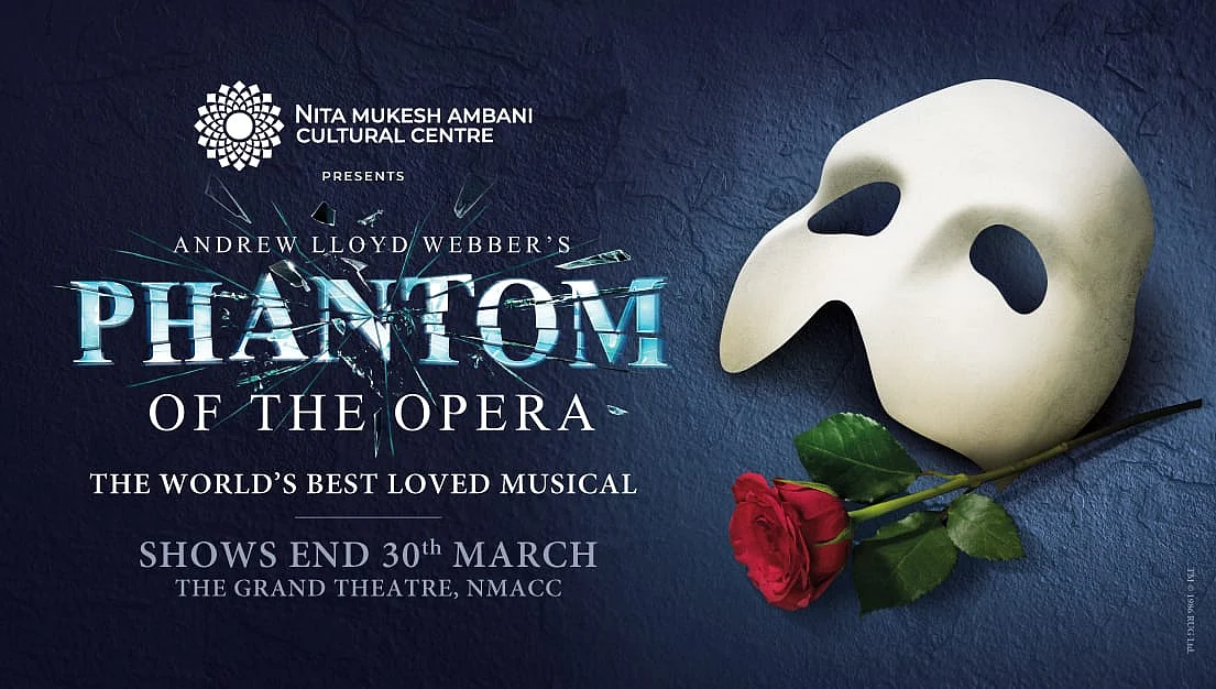 NMACC backed the musical with an extensive marketing campaign, while CGI visuals of the Phantom’s mask were projected over the Bandra-Worli Sea Link.