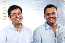 Arun Chandra Mohan and Praveen Sinha - Co-founders