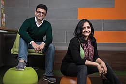 Ashwini Asokan and Anand Chandrasekaran - Co-Founders, Mad Street Den