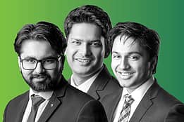Saket Modi, Rahul Tyagi, Vidit Baxi - Co-founders, Lucideus Tech