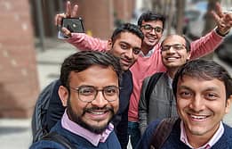 Dharmil Sheth, Dhaval Shah, Harsh Parekh, Siddharth Shah, Hardik Dedhia - co-founders, PharmEasy