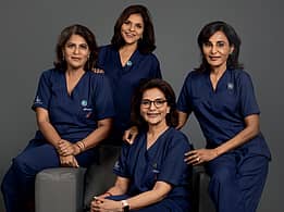 Reddy Sisters: Shobana Kamineni; Sangita Reddy; Preetha Reddy; Suneeta Reddy - Executive Vice-chairperson; Joint Managing Director; Executive Vice-chairperson; Managing Director, Apollo Hospitals Enterprise