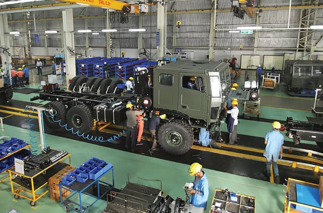 In the last decade, the Tata Group has sold millions of dollars worth of defence vehicles. (Courtesy of Tata Motors)
