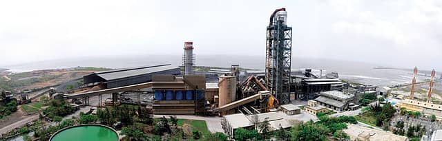 UltraTech’s Jafrabad Cement Works in Gujarat. 