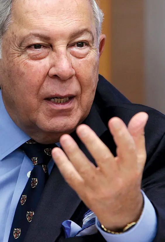 THE CRUSADER: Cipla chairman Y.K. Hamied has consistently argued against patents.