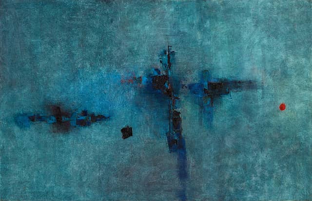 This untitled oil on canvas by V.S. Gaitonde sold for a record ₹39.98 crore this March.
