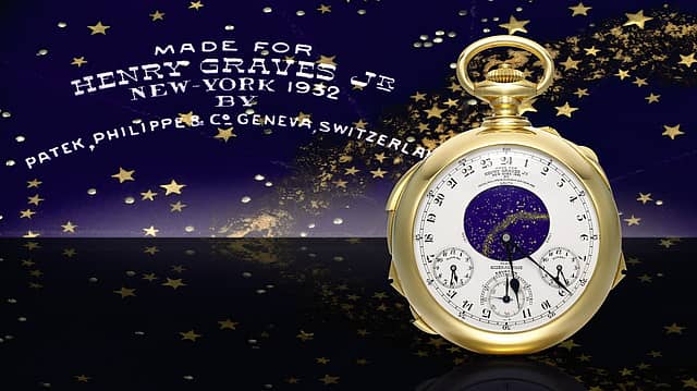 Henry Graves Super Complication, considered the Holy Grail of horology.