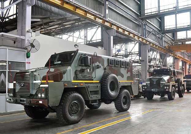 The Tata Group entered the defence sector more than 60 years ago, with Tata Motors supplying vehicles to the armed forces. (Courtesy of Tata Motors)