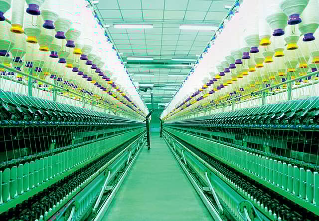  The Raymond textile factory in Chhindwara, Madhya Pradesh.