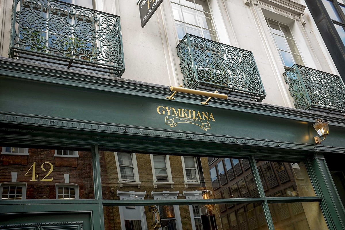 Gymkhana Restaurant, Albemarle Street, London.
