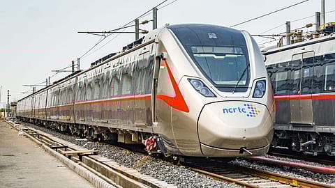 Designed for a top speed of 180 kmph and an operational speed of up to 160 kmph, the Namo Bharat RRTS is expected to reduce travel time between Delhi and key urban centres.