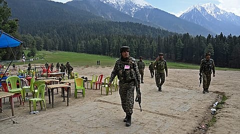 Terrorists attacked tourists in Pahalgam's Baisaran meadow on April 22.