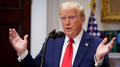 US President Donald Trump