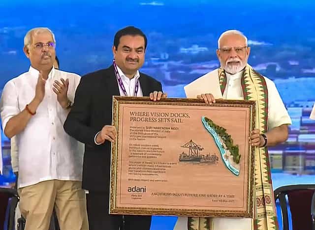 Adani Ports shares jump 6% as PM Modi inaugurates Vizhinjam Seaport in Kerala
