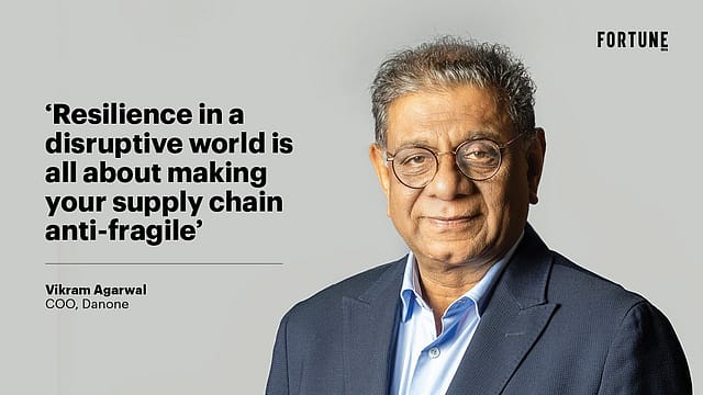 Resilience in a disruptive world is all about making your supply chain anti-fragile: Vikram Agarwal