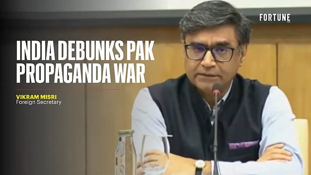 India debunks Pakistan propaganda war