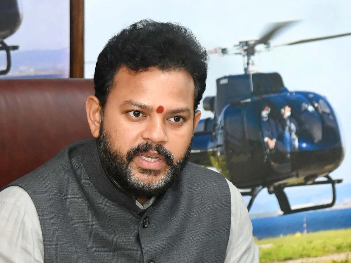 Union Minister of Civil Aviation Ram Mohan Naidu Kinjarapu