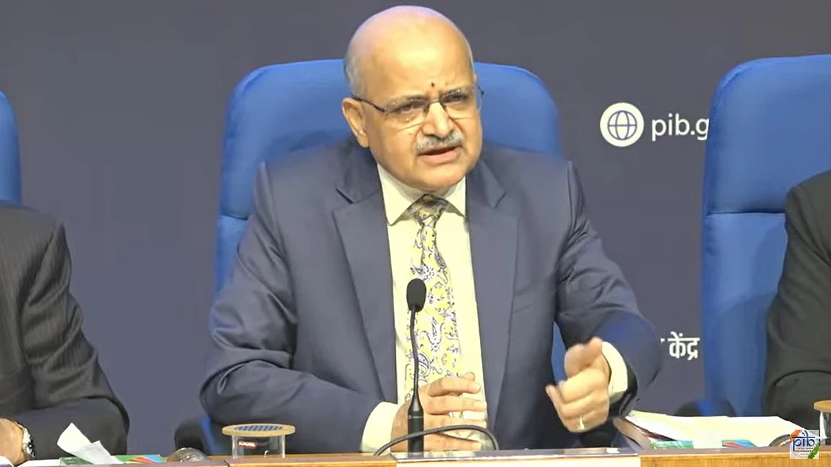 NITI Aayog CEO BVR Subrahmanyam 