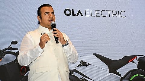 Ola Electric chairman and managing director Bhavish Aggarwal.