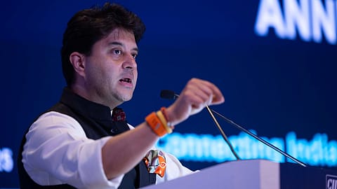 Union telecom minister Jyotiraditya Scindia