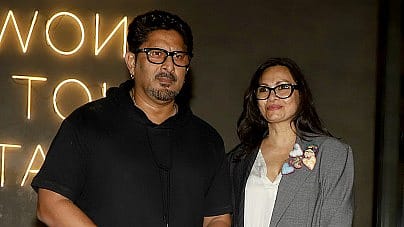 Bollywood actor Arshad Warsi and  his wife Maria Goretti