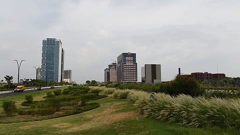 Skyline view of GIFT City, India’s International Financial Services Centre