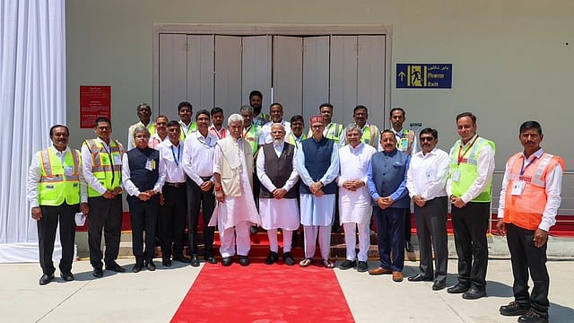 PM Modi inaugurates Chenab Bridge, the world’s highest railway arch, in ₹46,000 cr infra push in J&K PM Modi inaugurates Chenab Bridge, the world’s highest railway arch, in ₹46,000 cr infra push in J&K