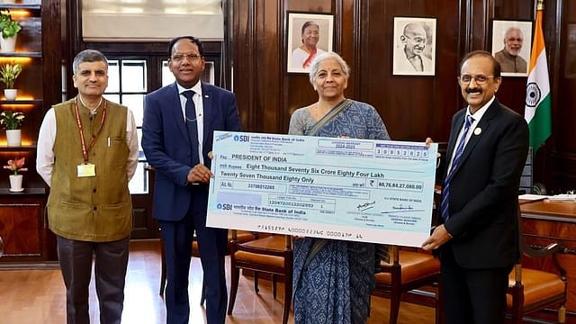 At ₹8,076.84 crore, SBI’s dividend payout to Centre sees 16% rise in a year