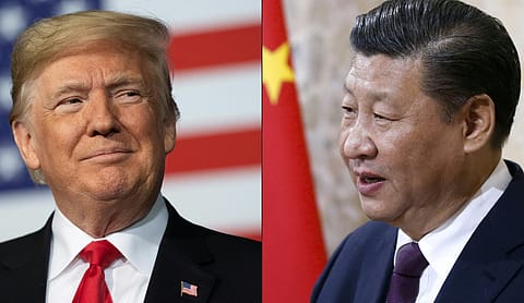 Trump said that the tariff on imported Chinese goods in the U.S. will be 55%, whereas the tariff on imported U.S. goods in China will be 10%.