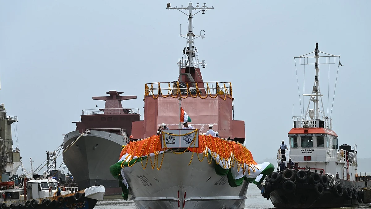 Goa Shipyard launches fifth fast patrol vessel ‘Achal’ for Indian Coast Guard, reinforcing India’s maritime security and defence self-reliance.