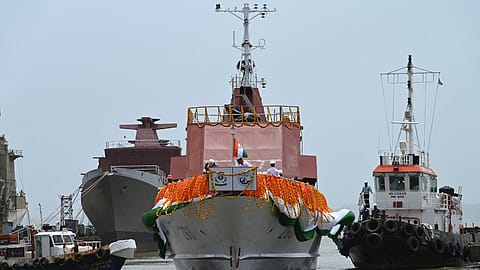 For FY2026-27, total budgetary allocation under the capital head to the Defence Forces stands at ₹2,19,306.47 lakh crore, which is 21.84% more than the Budget Estimates of FY2025-26.