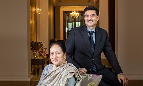 Rajni Bector, Non Executive Director, and Anoop Bector, Managing Director at Mrs Bectors Food