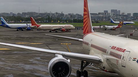 At an airport, the centre line marking of runway was observed faded, says DGCA.