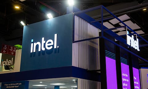 Intel at India Mobile Congress 2023.