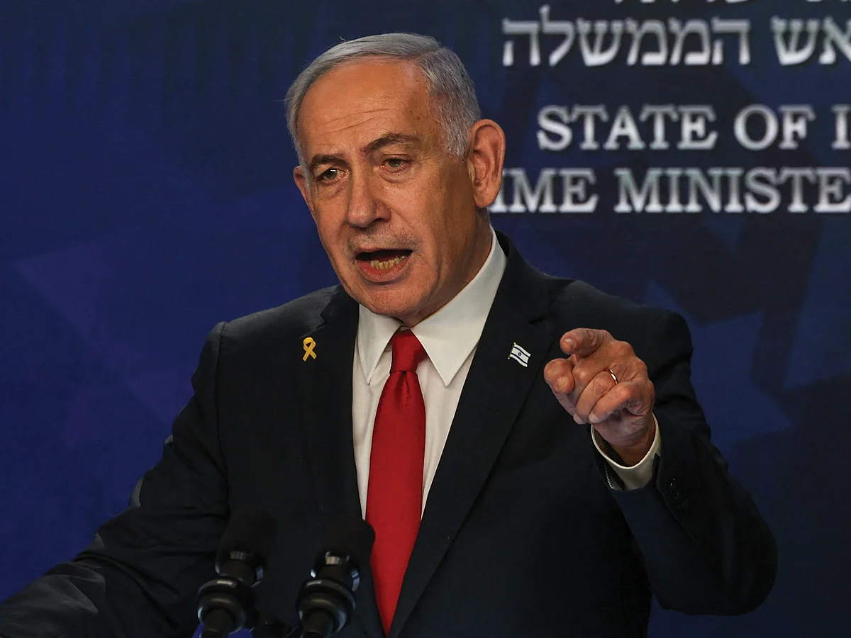 Benjamin Netanyahu, Prime Minister of Israel.