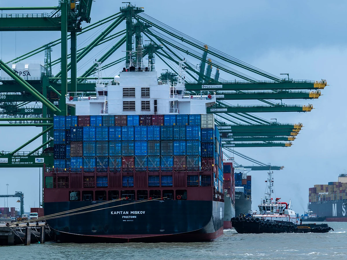 The nearest competitor, Adani Ports and SEZ Ltd's Mundra port, has four container terminals.
