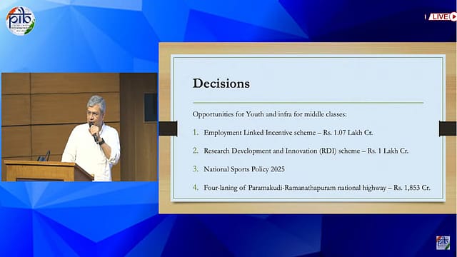 Govt clears ambitious ₹1.07 lakh crore Employment Linked Incentive scheme to boost formal jobs, manufacturing Govt clears ambitious ₹1.07 lakh crore Employment Linked Incentive scheme to boost formal jobs, manufacturing