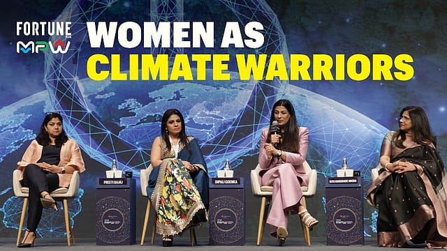 Fortune India MPW 2025 | Women as climate warriors