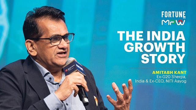 Fortune India MPW 2025 | Amitabh Kant on the India growth story