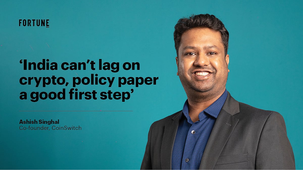 India's first crypto paper is near — CoinSwitch Co-founder Ashish ...