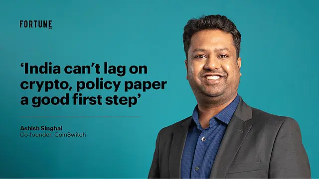 India's first crypto paper is near — CoinSwitch Co-founder Ashish Singhal on what's at stake